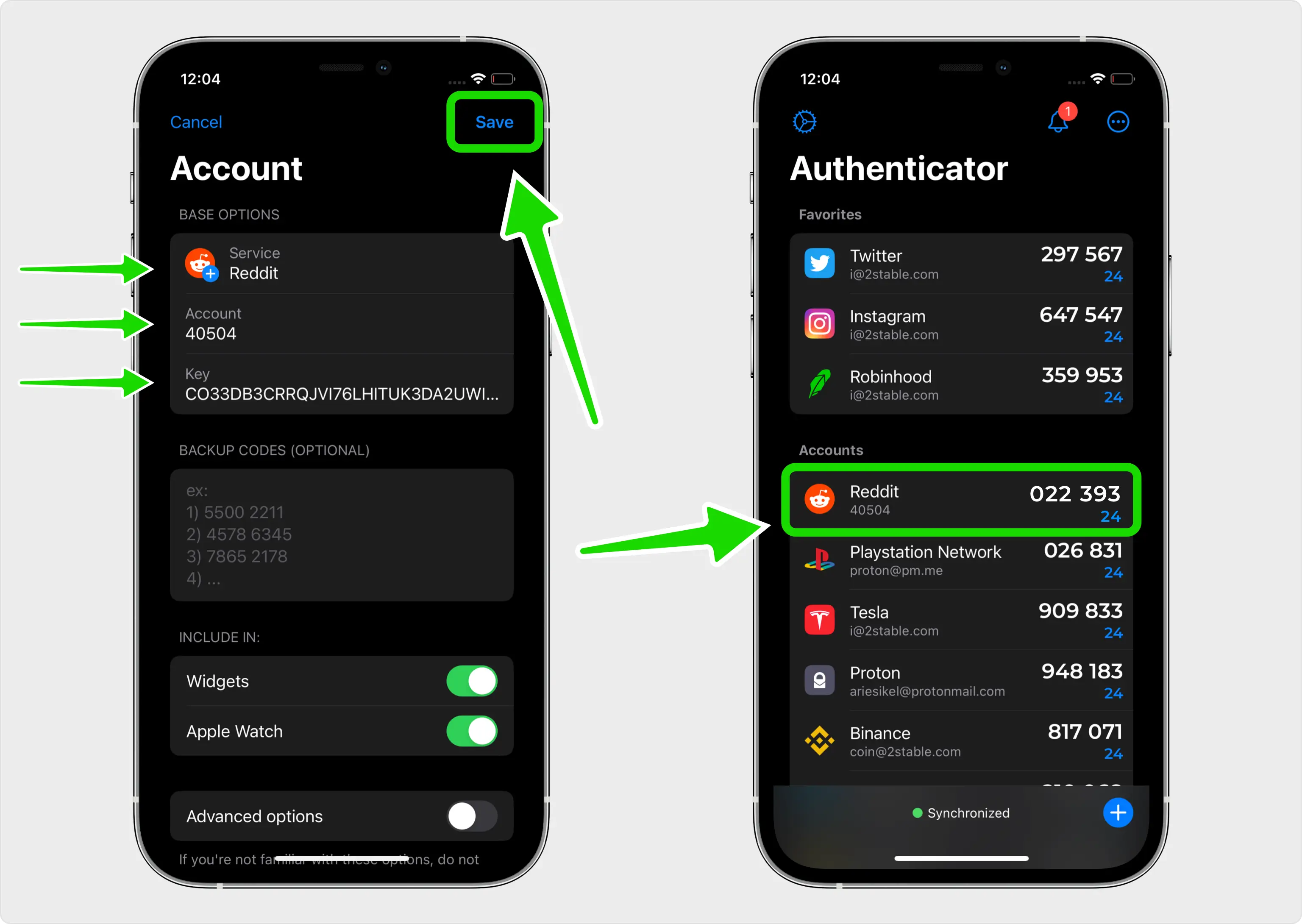 Let the app add your Reddit account