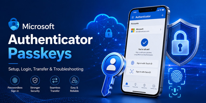 Microsoft Authenticator Passkeys
