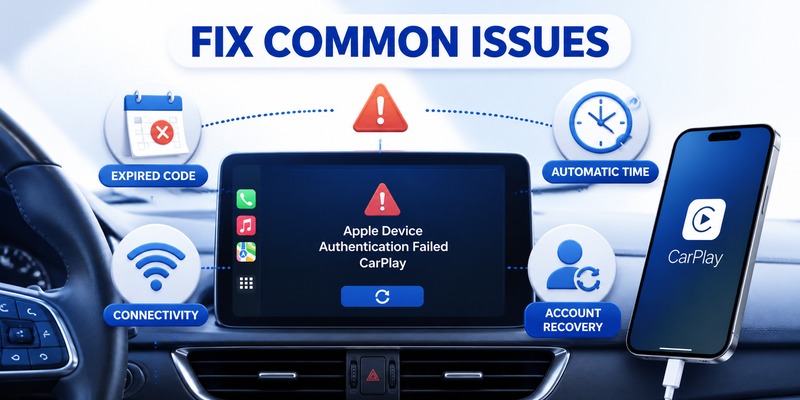 Apple Device Authentication Failed CarPlay