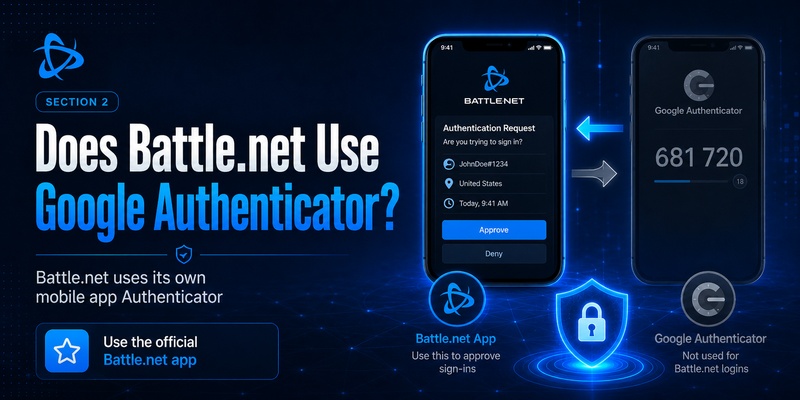 Battle.net Google Authenticator