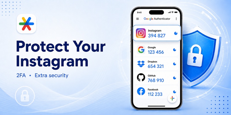 Google Authenticator for Instagram