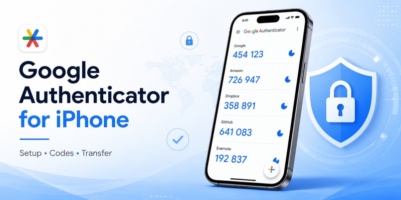 Google Authenticator for iPhone: Setup, Transfer & Fixes