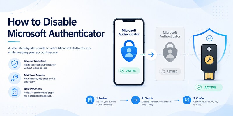 How to Disable Microsoft Authenticator Safely