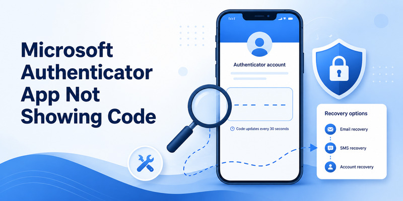 Microsoft Authenticator App Not Showing Code