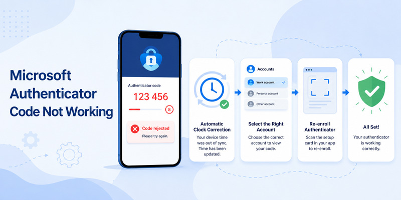 Microsoft Authenticator Code Not Working