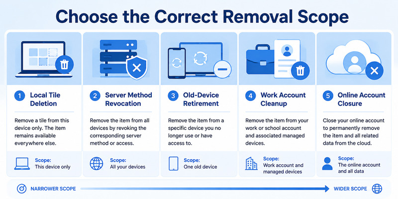 Microsoft Authenticator Remove Account