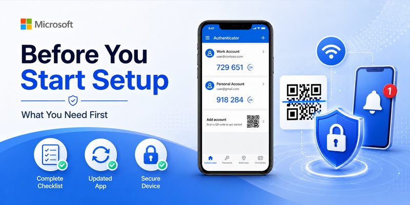 Microsoft Authenticator Setup