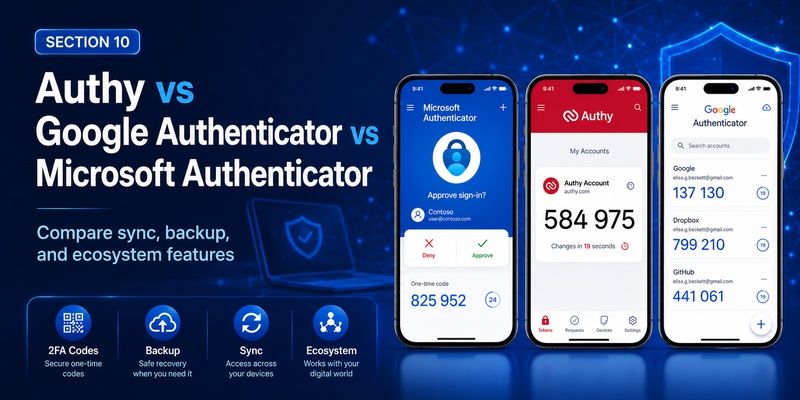 Microsoft Authenticator vs Authy