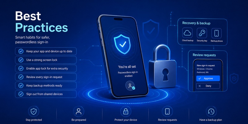 Microsoft Authenticator Passwordless Sign-In