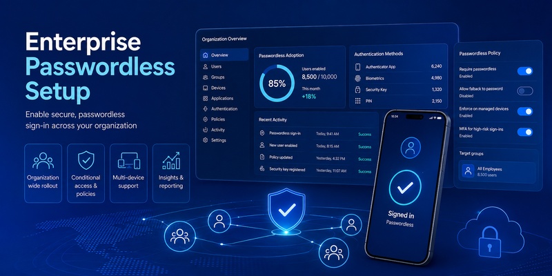 Microsoft Authenticator Passwordless Sign-In