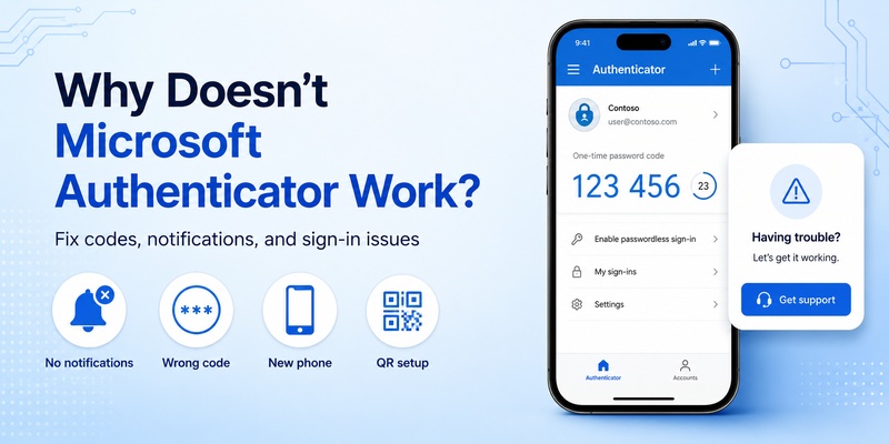Why Doesn't Microsoft Authenticator Work