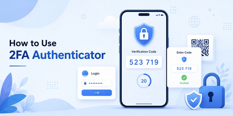 How to Use 2FA Authenticator