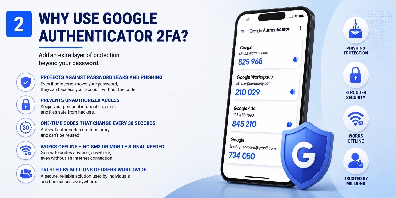 Google Authenticator 2FA: Complete Guide to Two-Step Verification