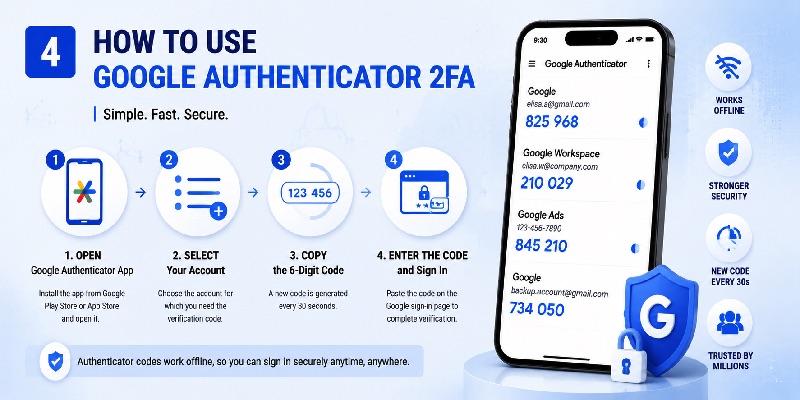 Google Authenticator 2FA: Complete Guide to Two-Step Verification