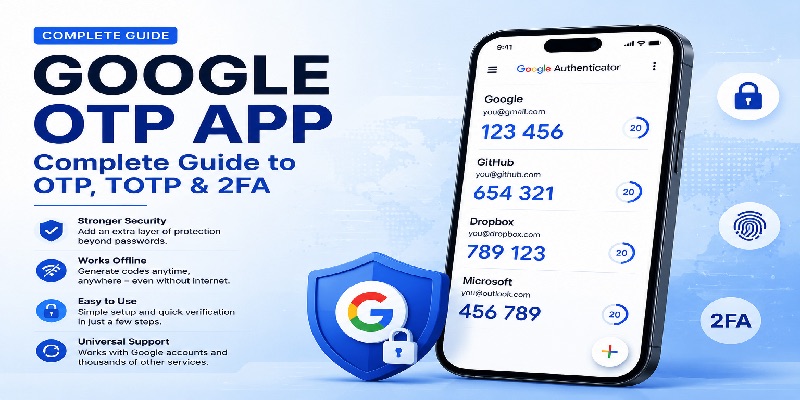 Google OTP App: Complete Guide to OTP, TOTP, and 2FA