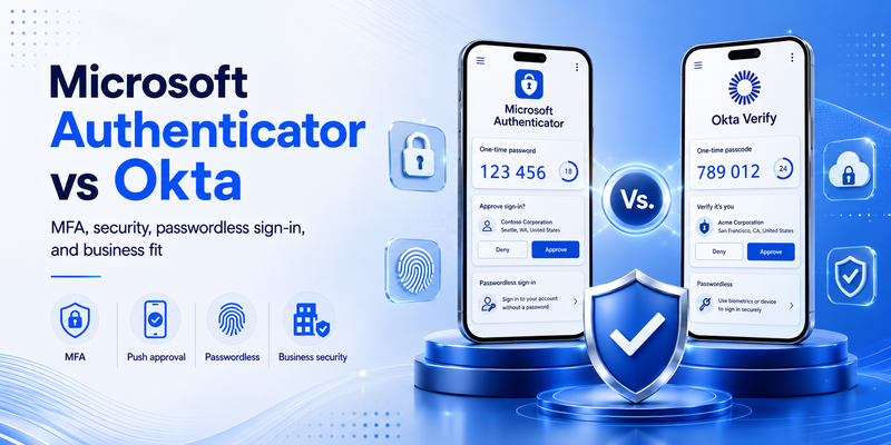 Microsoft Authenticator vs Okta: Which Authentication Solution Is Better?