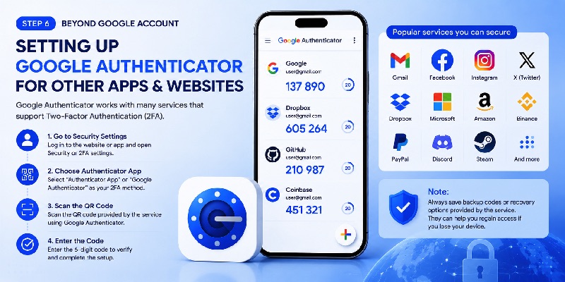 Setting Up Google Authenticator: Complete 2FA Setup Guide