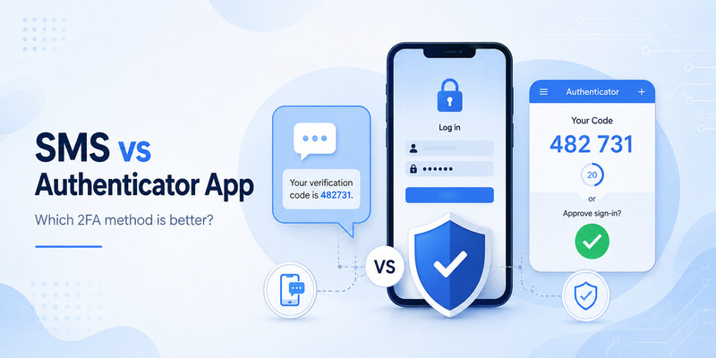 SMS vs Authenticator App
