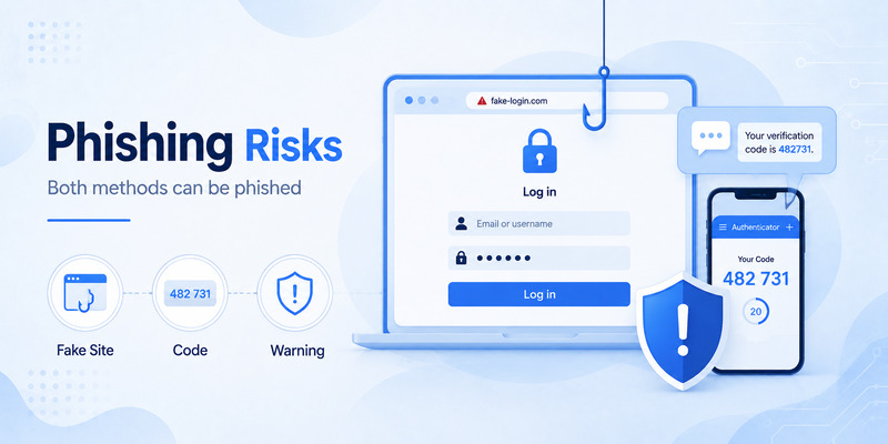 SMS vs Authenticator App