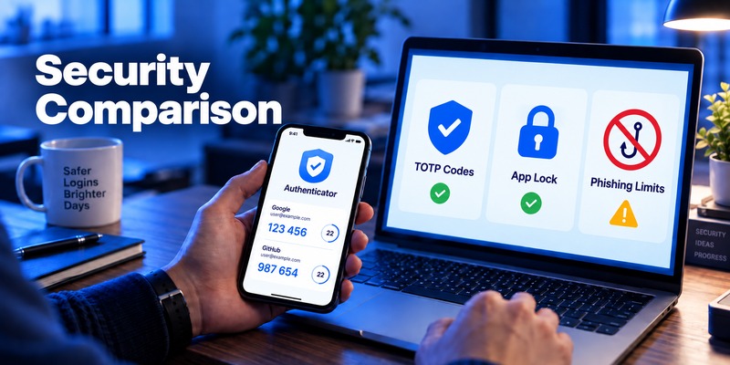 Begamob Authenticator vs Google Authenticator