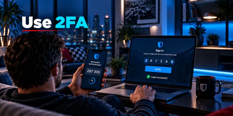 Bitwarden Authenticator App