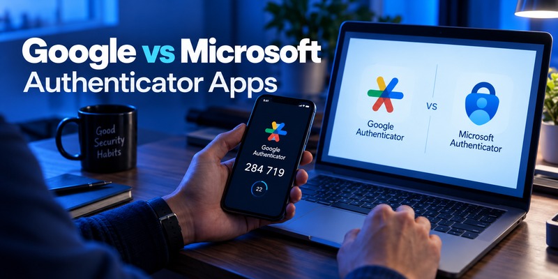 Google Authenticator vs Microsoft Authenticator