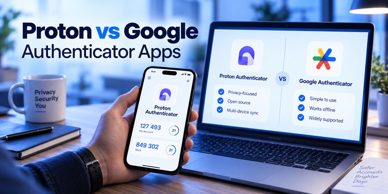 Proton Authenticator vs Google Authenticator