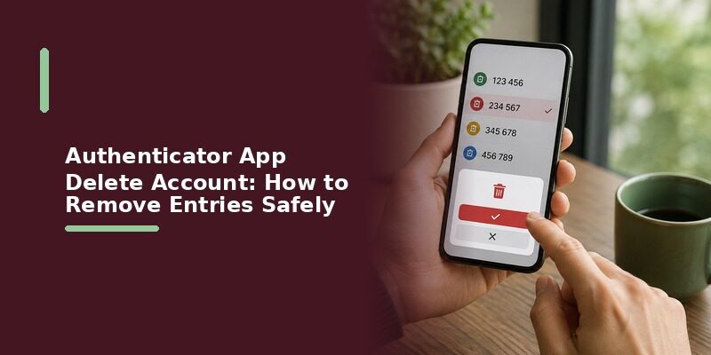 Authenticator App Delete Account: How to Remove Entries Safely