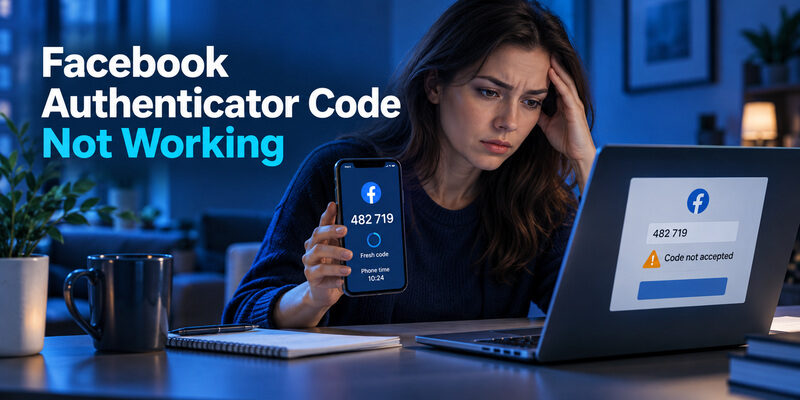 Facebook Authenticator Code Not Working