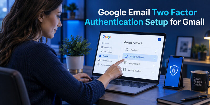 Google Email Two Factor Authentication Setup for Gmail
