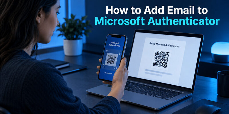 How to Add Email to Microsoft Authenticator