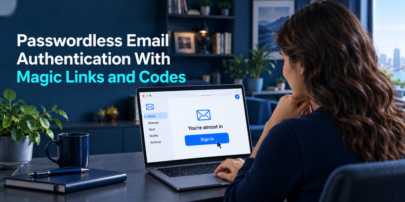 Passwordless Email Authentication With Magic Links and Codes