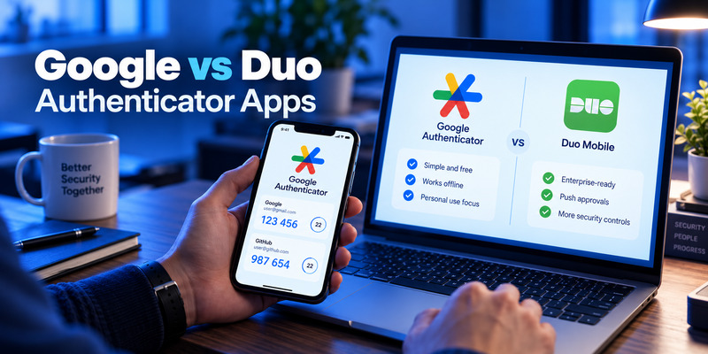 Google Authenticator vs Duo Mobile