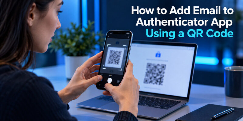 How to Add Email to Authenticator App With QR or Manual Setup