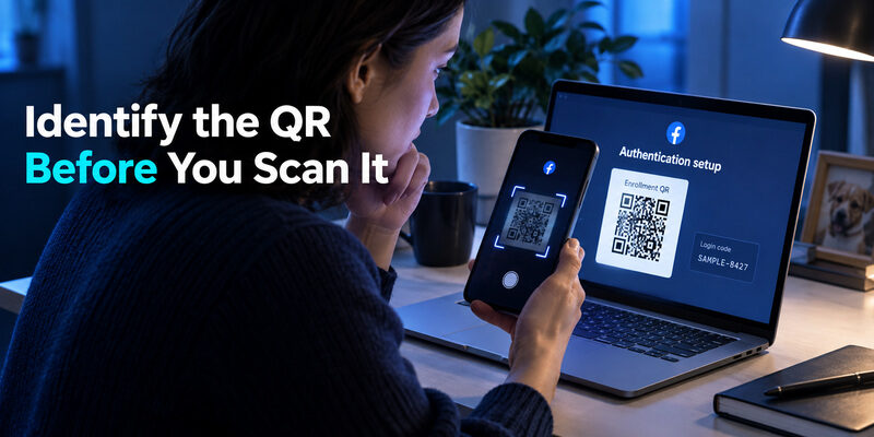 Facebook Authenticator QR Code
