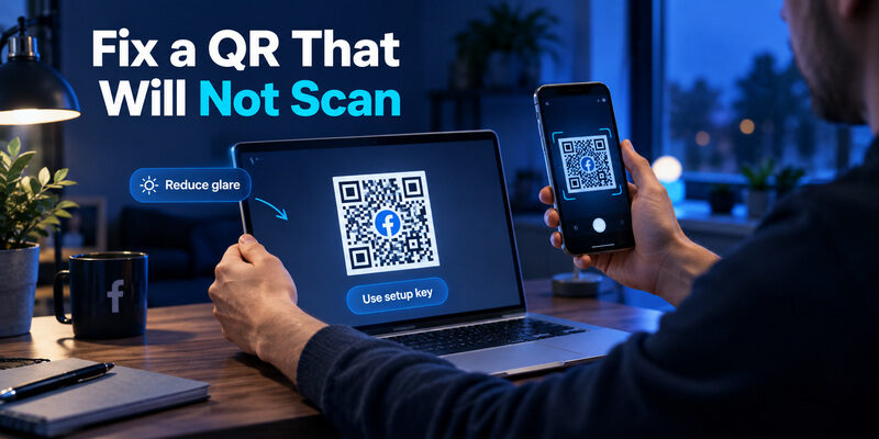 Facebook Authenticator QR Code