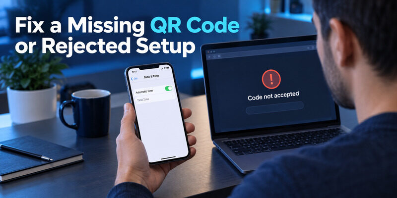 How to Add Email to Authenticator App With QR or Manual Setup