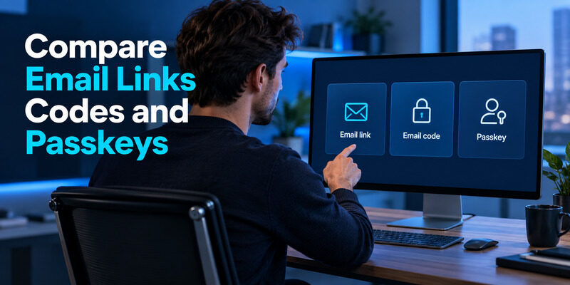 Passwordless Email Authentication With Magic Links and Codes