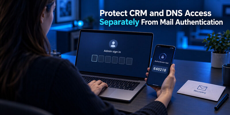 Email Authentication in Zoho CRM With DKIM SPF and DMARC